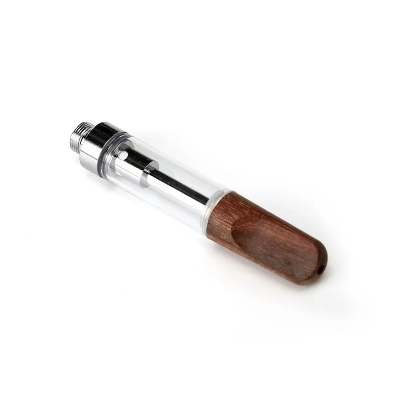 Горячий продавать стеклянный вейп картридж 510 Vape деревянный