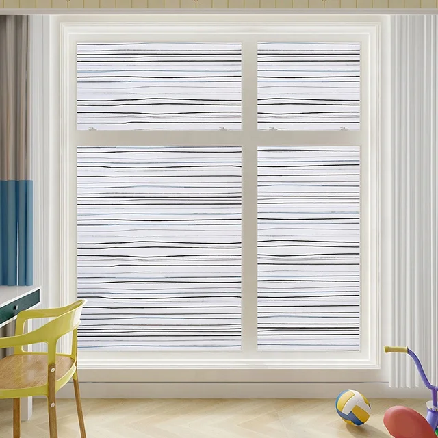 RNPT ПВХ печатная статическая пленка цветное стекло виниловая матовая оконная морозная пленка