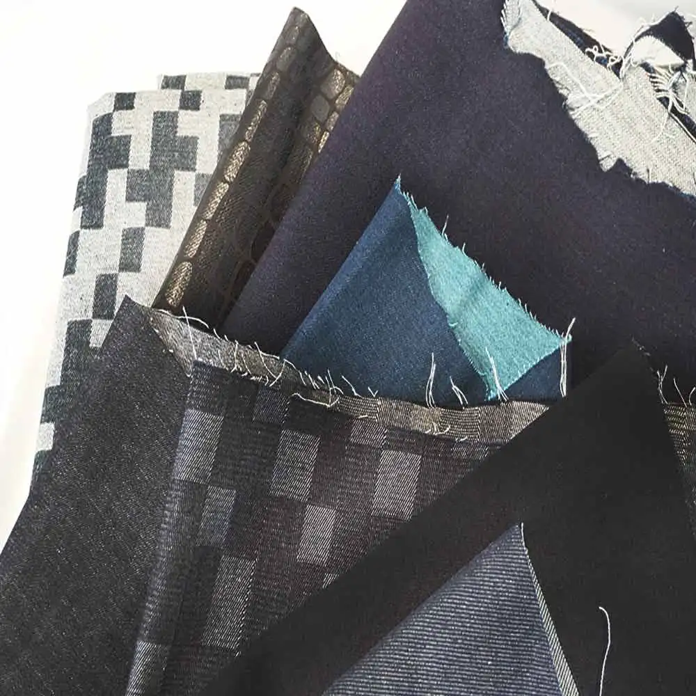 Черная Вощеная джинсовая ткань сумки