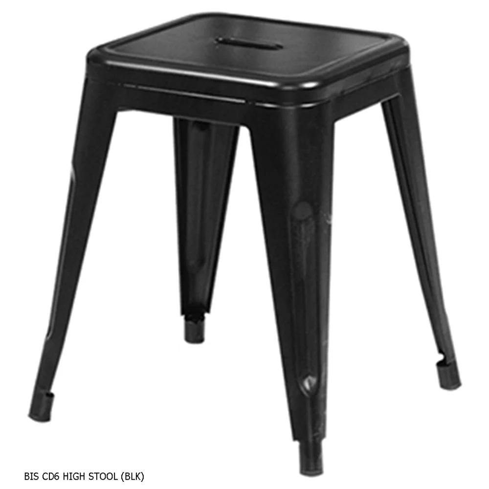 Solid Iron Metal Base Modern Multipurpose BIS CD 6 Stool Cost Saving Chair