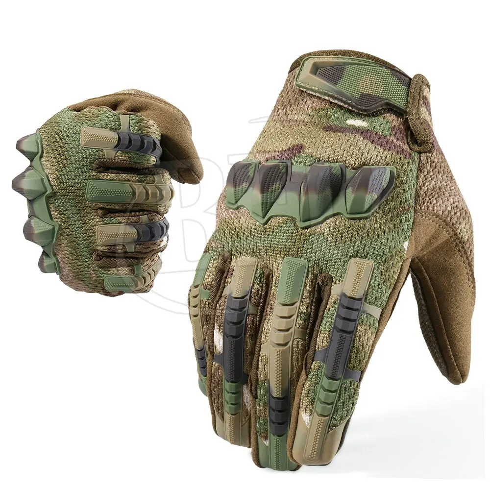100% Guarantee Leather Made Men Tactical Gloves Made In Pakistan
