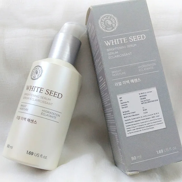 
THE FACE SHOP Whiteseed Brightening Serum Skin Care Korean Cosmetics Private label OEM ODM Skincare Korea face custom logo 