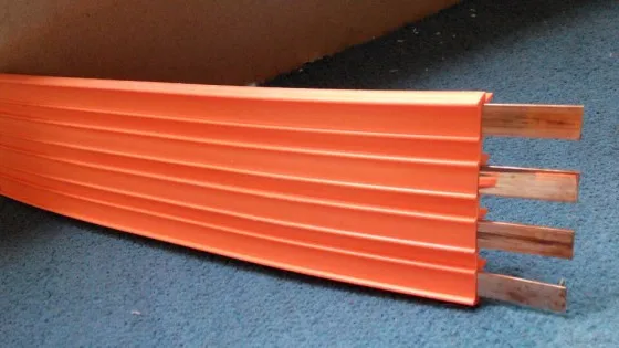 pvc insulated copper busbar for crane