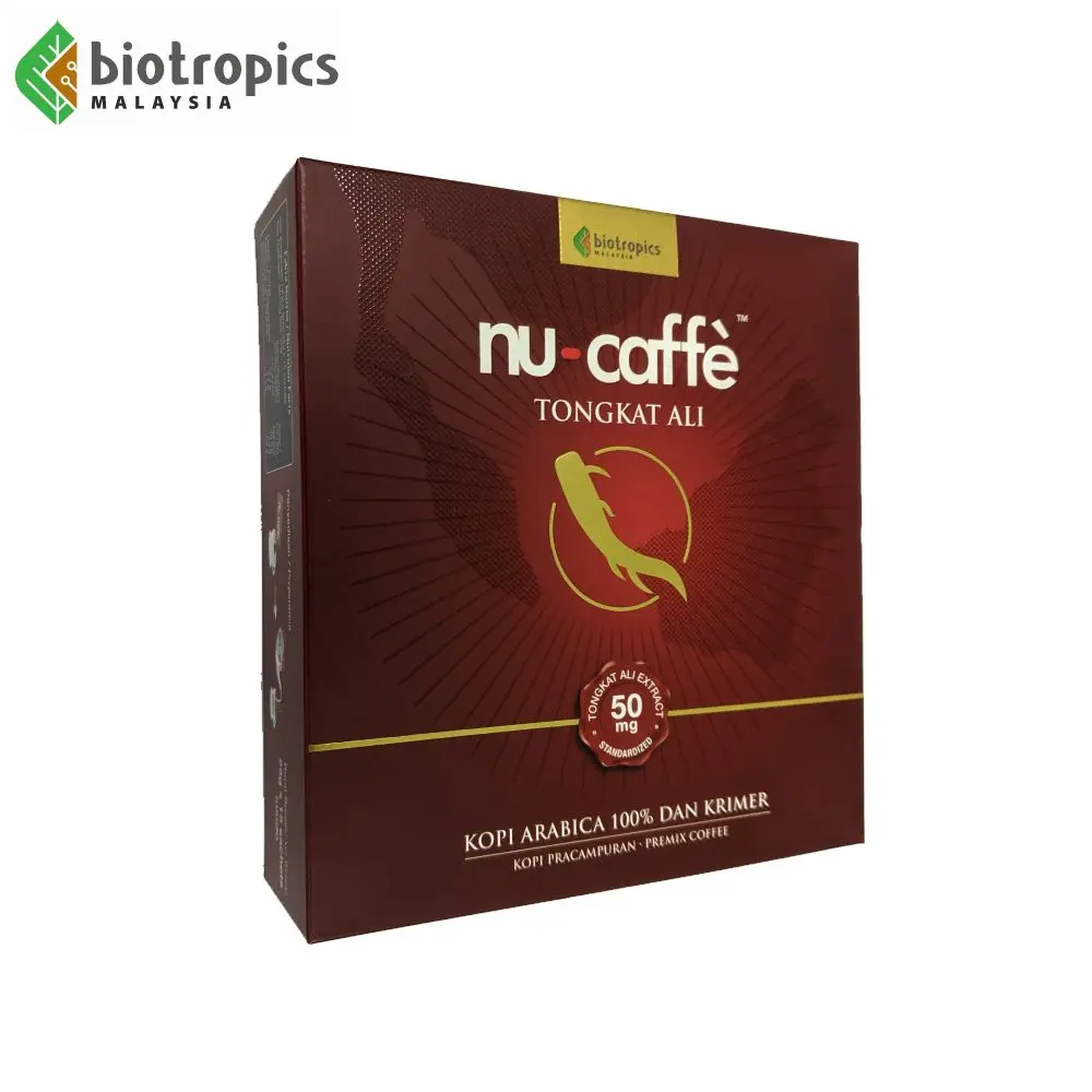 Новинка, в наличии, растворимый кофе Tongkat Ali со сливочным аппаратом без молока, 15 пакетиков в коробке из малайзии