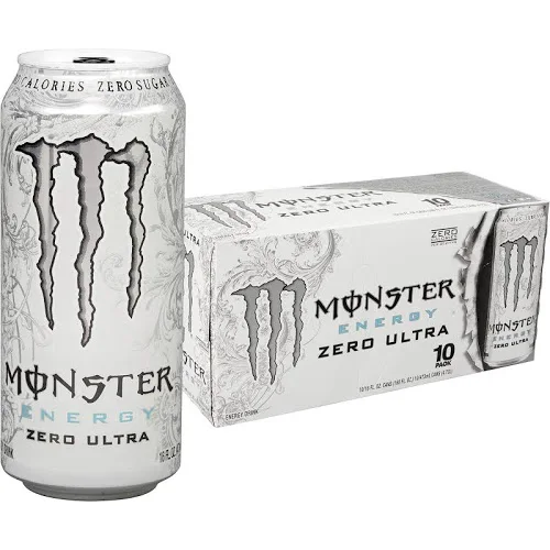 Monster Super Dry, Maximum Strength, Energy Drink, 12 Ounce (Pack of 12)