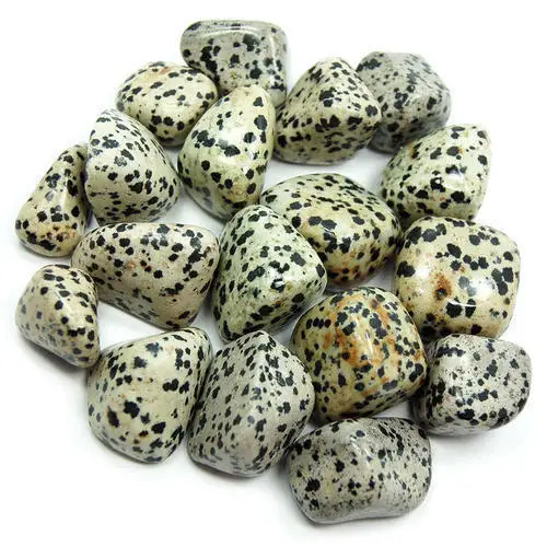  DALMATIAN TUMBLED POLISHED NATURAL FOR REIKI AND ENERGY CRYSTAL HEALING