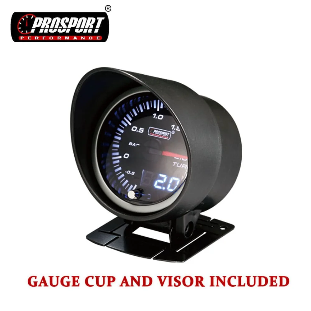 60mm Electric Fuel Press Pressure Gauge PSI BAR Taiwan Made Car Parts