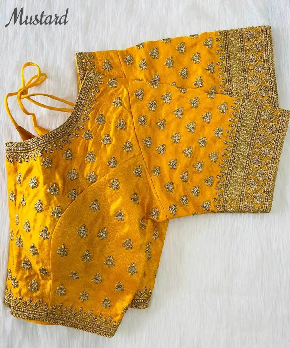 Самый выбранный жоржет мягкая хлопковая внутренняя вышивка готовая к ношению блузка одежда для вечеринки этническая