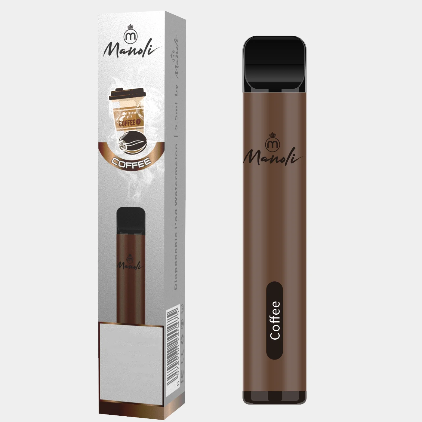 Disposable Vape Pod Manoli Coffee 1600puffs