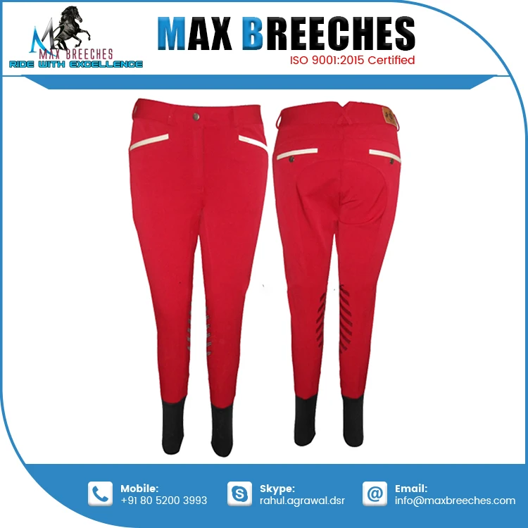 Bulk Sale Top Quality Wholesale Price Ladies Full Seat Breeches Custom Design Available