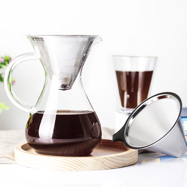 Ecocoffee высококачественный Лидер продаж капельный чайник для кофе гусиная шея Перколятор цвет 304 нержавеющая сталь черный
