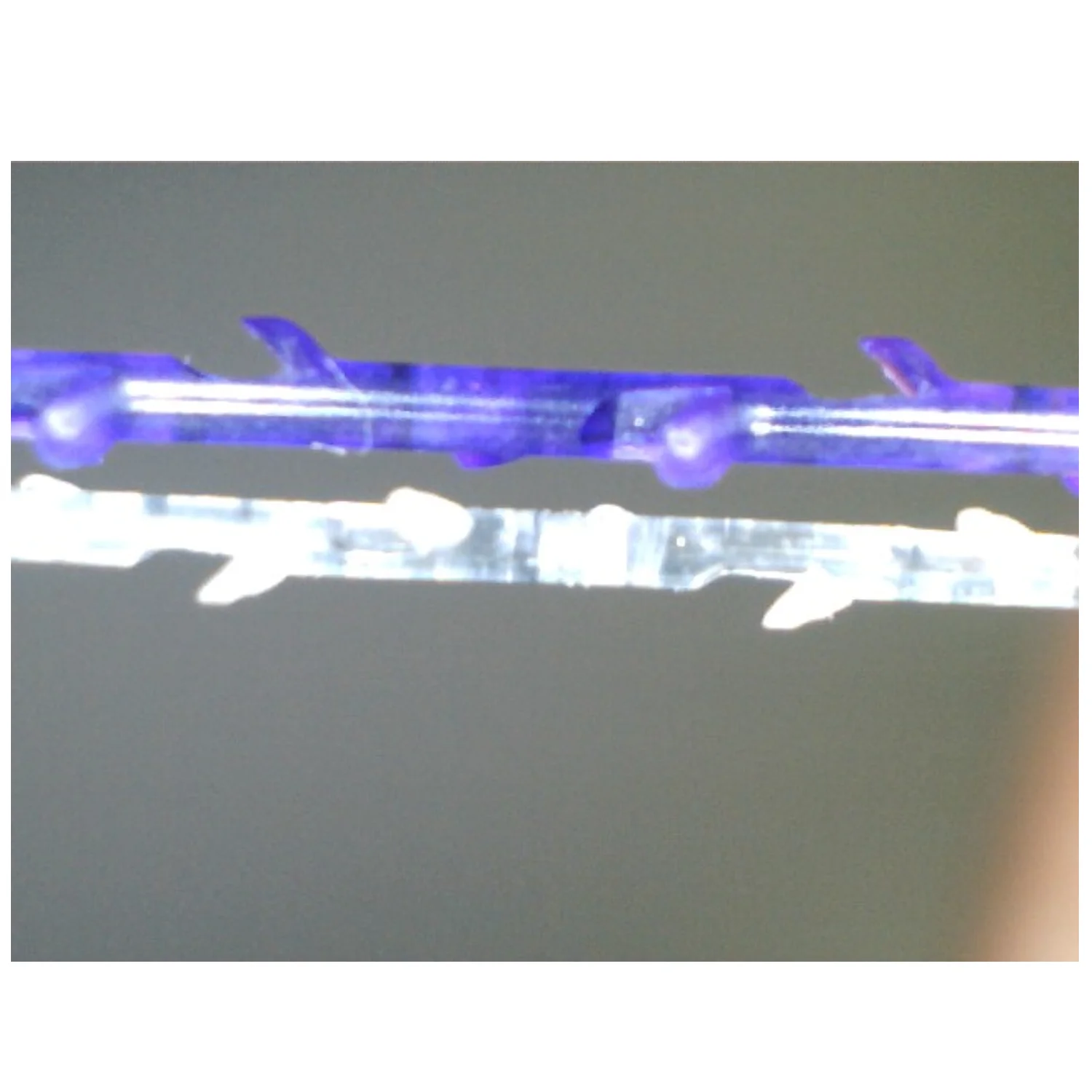 Cog-нить с L-образной (кромкой) cannula, безболезненная инъекционная лифтинговая нить из Кореи, LUXX CANNULA W, Plla, Pdo