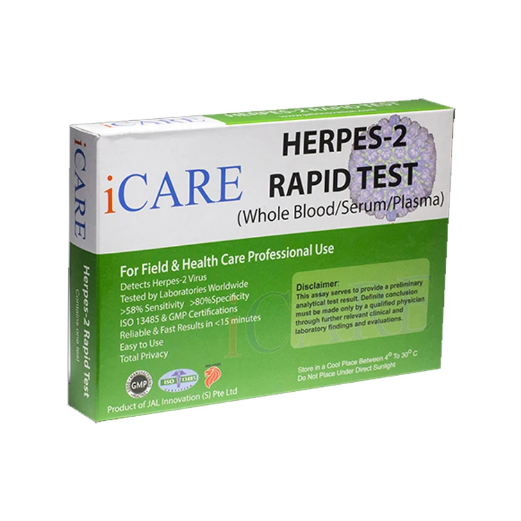 По оптовым ценам от поставщика самого лучшего качества с электронной сигаретой iCare простого герпеса-2 (HSV-2) IgG быстрый тест-набор