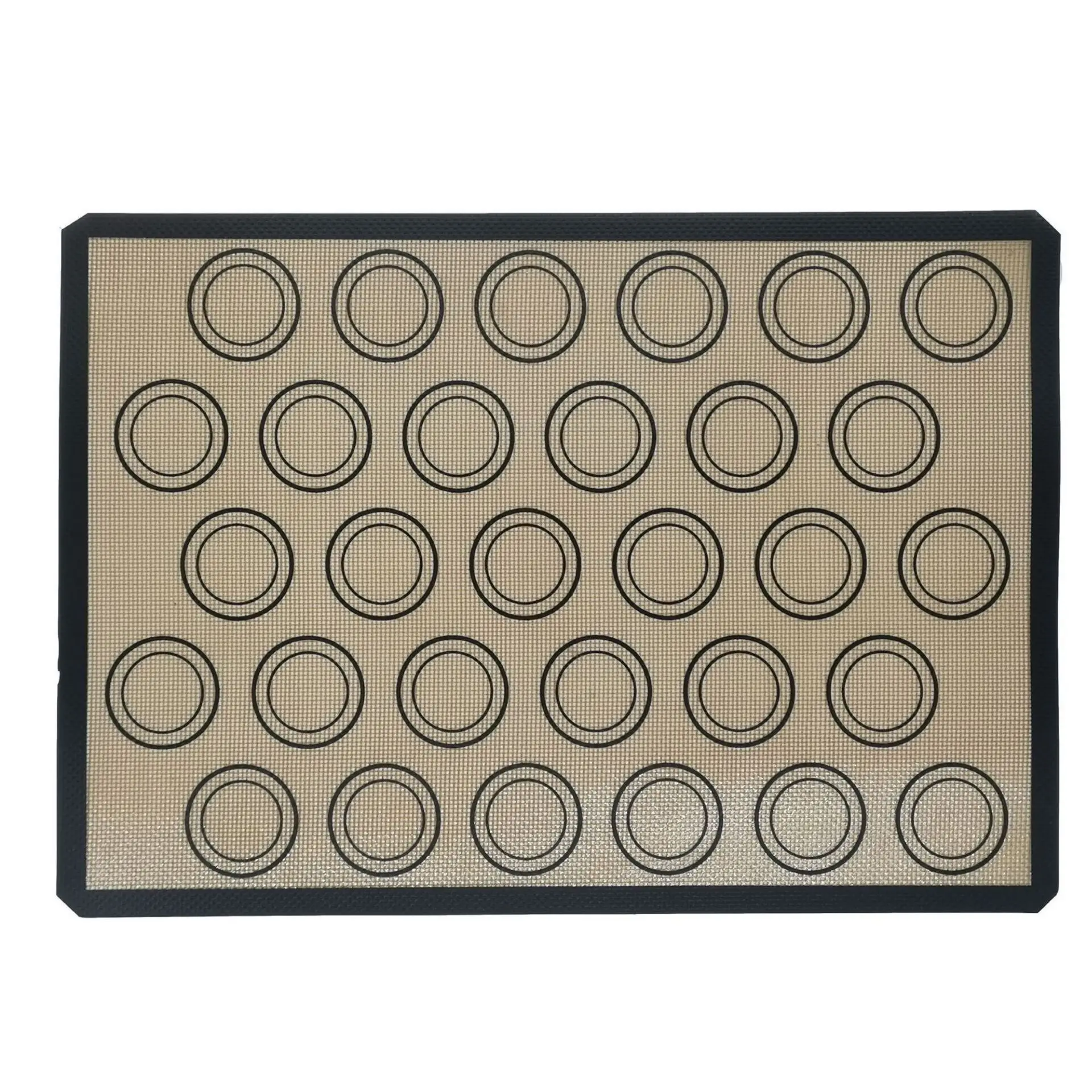 Customizable Kitchen Baking tools Square Round Air Fryer Liners Heat Resistant Non-stick silicone baking mat pastry