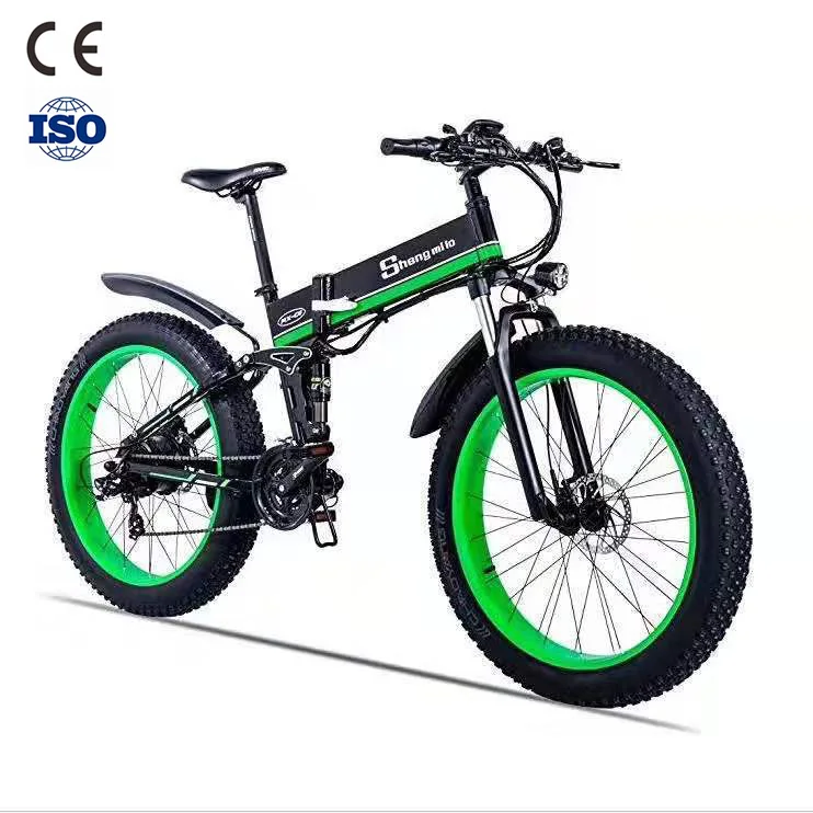 Электрический велосипед 48V 1000W Alibaba взрослых Байк с толстыми покрышками оптовая продажа 26 дешевле складной электровелосипед