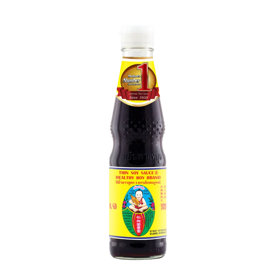 
Healthy Boy Brand - Thin Soy Sauce A 300ml Halal vegetarian sauce 