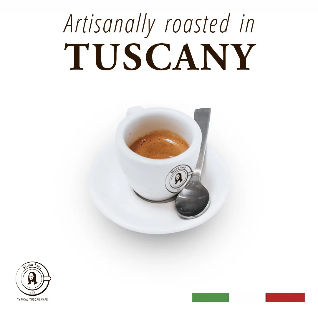 Made in Italy single origin Etiopia 100% arabica Coffee 50 pods box compostable and biodegradable for home