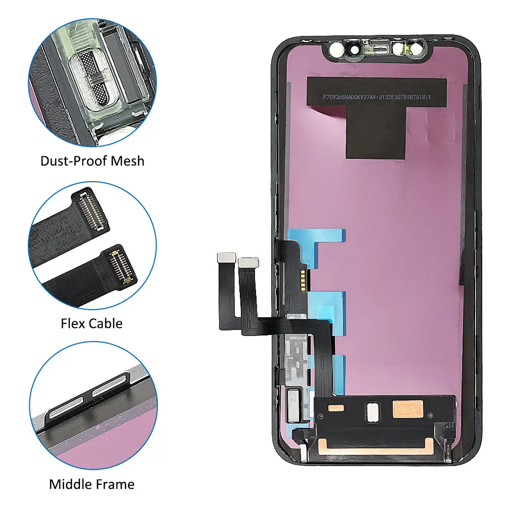  Новый ЖК-дисплей EK Incell для iPhone 11 OEM TFT ЖК-экран мобильных телефонов комбинированный дисплей в сборе