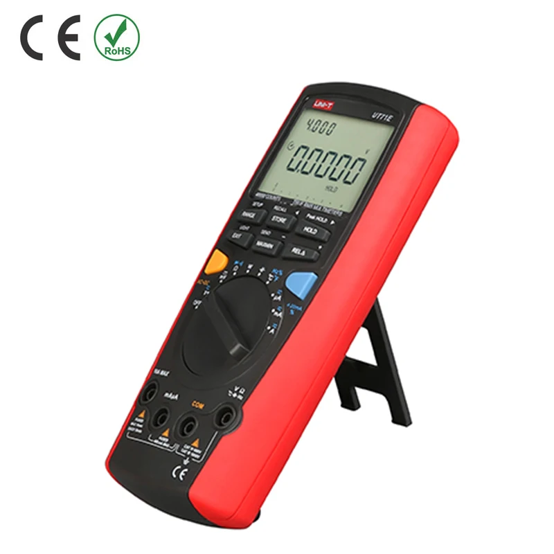 UNI-T UT71E Middle Size Intelligent Digital Multimeter Adjustable data recording interval True RMS, duty cycle continuity buzzer