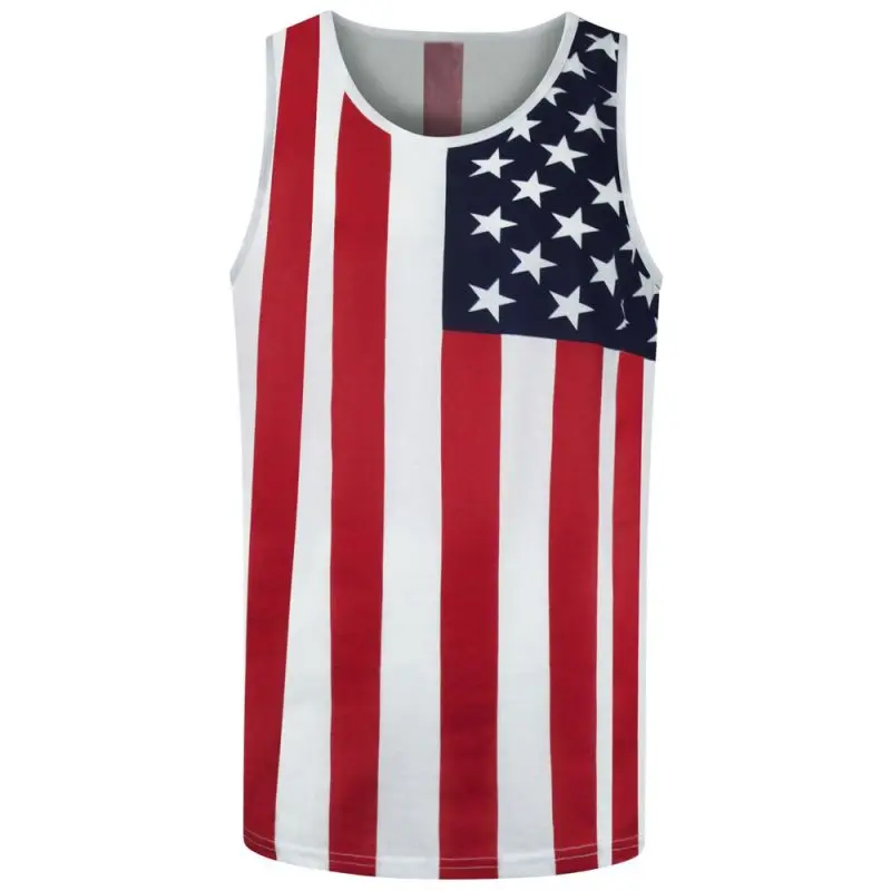 Water Coloring Sublimated Print Tank Top Vest in Good Quality Summer Tank Tops