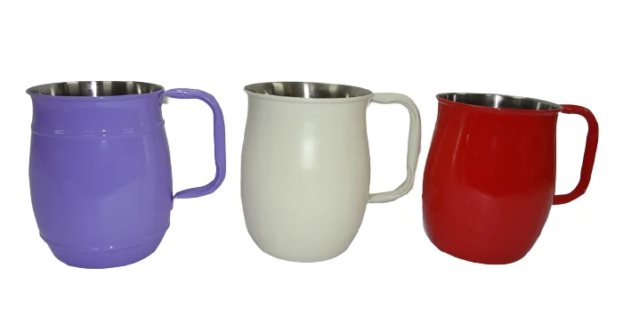 Manufacturer of Stainless Steel Barrel Mug Copper Plated Stainless Steel 32oz Barrel Mug Stainless Steel Beer Mug