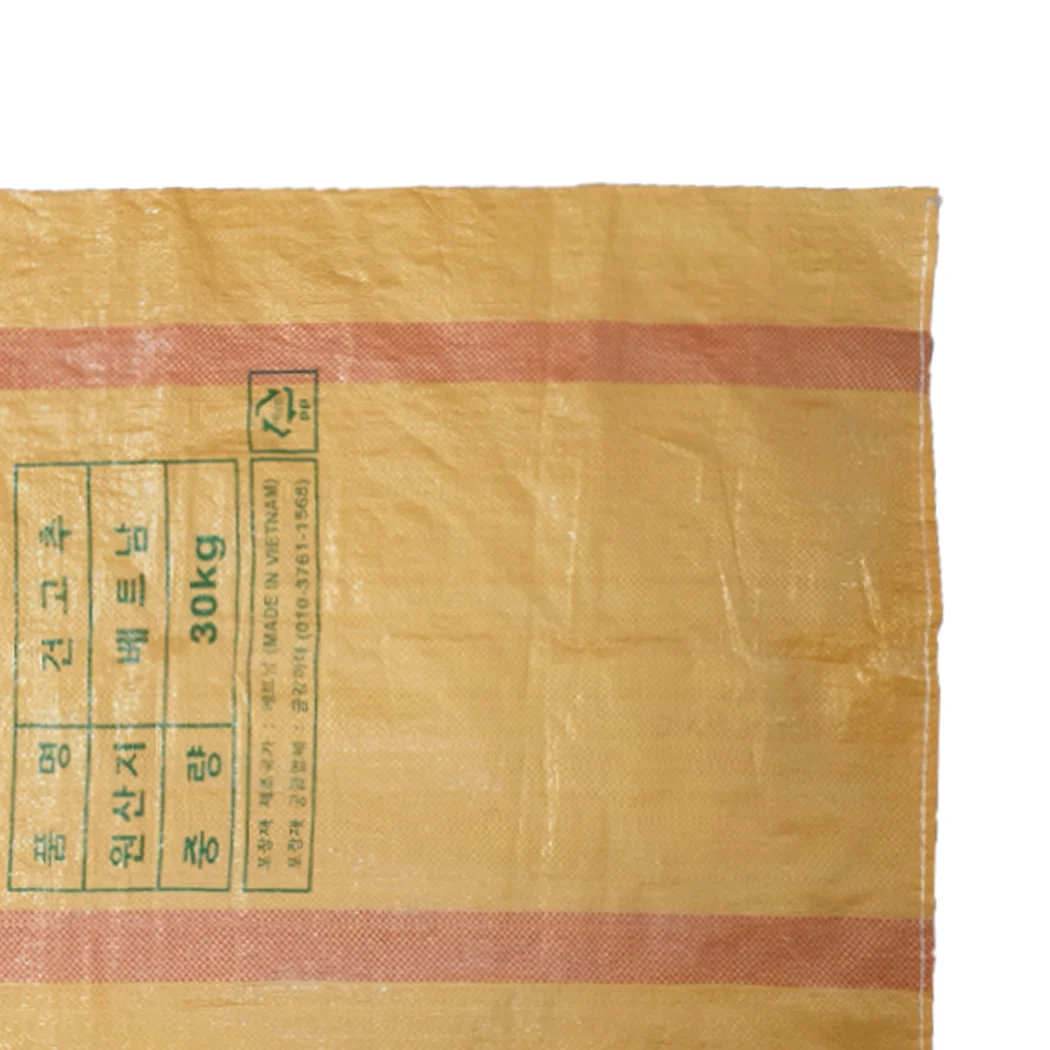 Вьетнамский мешок большого размера из полипропилена для бытового мусора со шнурком, изготовленные на заказ полипропиленовые тканые сумки с логотипами