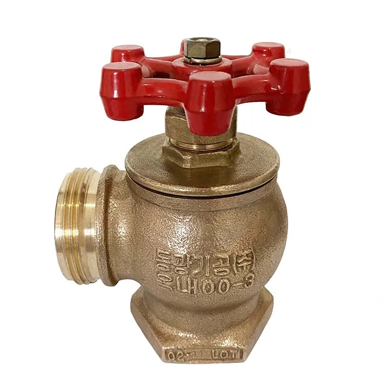 Customized Brass 1.5 inch Landing Valve Flange Hydrant Valve Ground Fire Hydrant