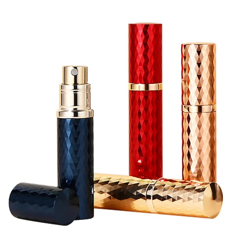 5ml Refillable Perfume Atomizer Empty Travel Alumina Shell Small Aromatic Fragrance Fine Mist Spray Perfume Bottles Atomizers