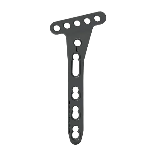 Титановые ортопедические имплантаты Дистальный радиус вольлярные пластины фиксирующие Сертификация CE ISO