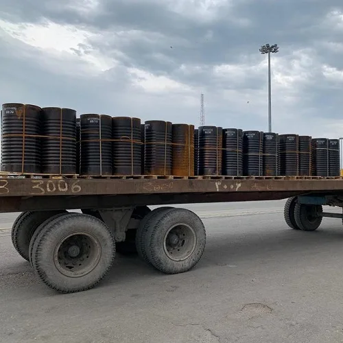 Good quality color orange bitumen for road construction asphalt 70 100 60 70 in stock