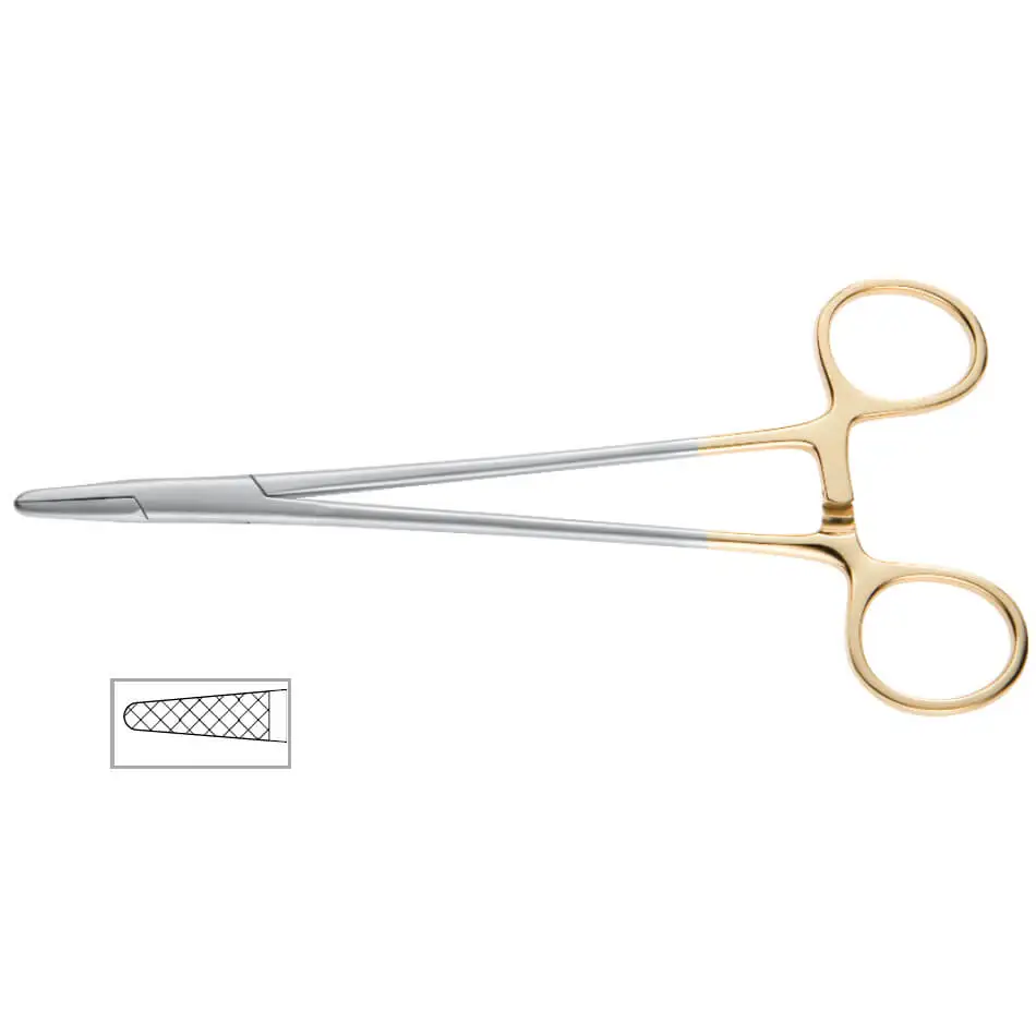 Mayo Hegar  Needle Holders with Tungsten Carbide Size 14cm