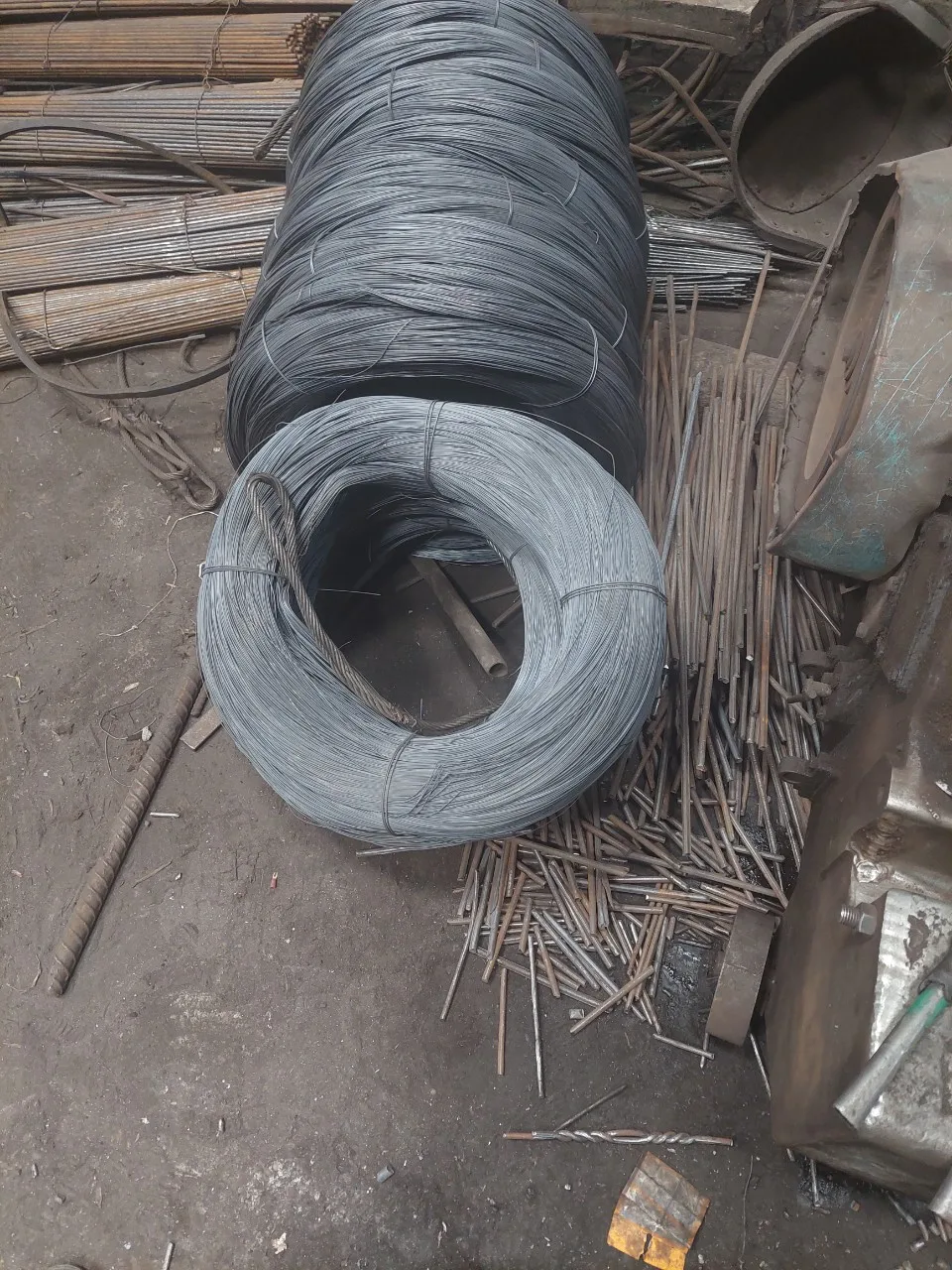 High Quality Black Steel Wire Wire Rod Low Carbon Iron Wire Rod factory price 1mm To 10mm Diameter