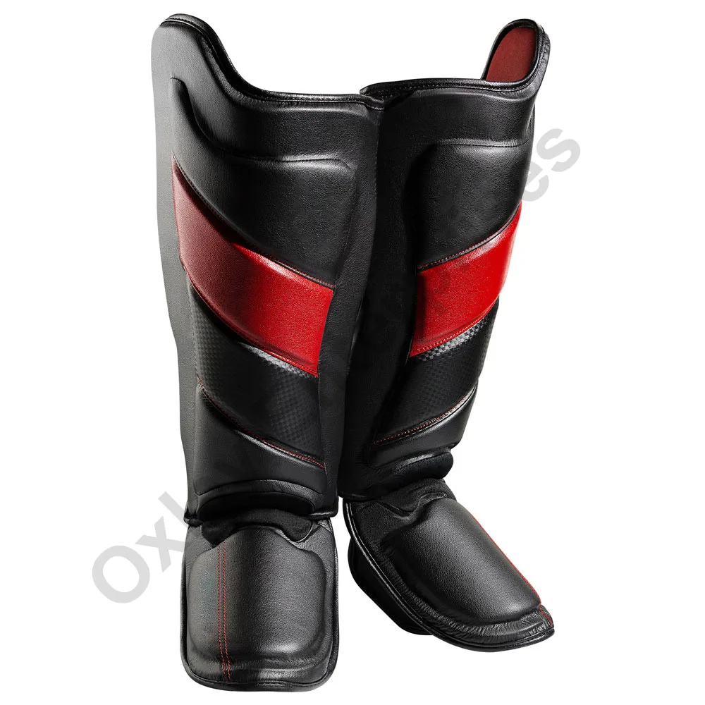 
Wholesale Shin Guard Pads MMA Leg Foot Guards Muay Thai Kick Boxing MMA Pads Training 