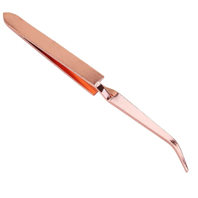 Профессиональный пинцет для бровей из нержавеющей стали