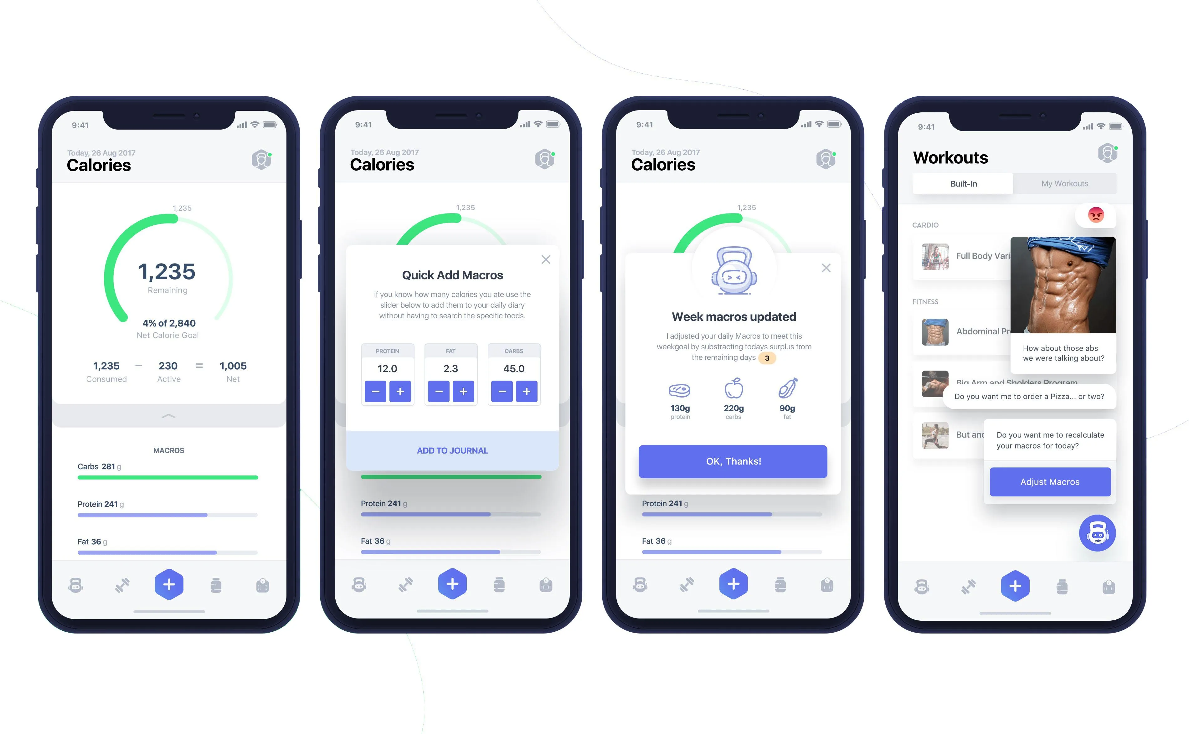  Дизайн мобильного приложения Ios /Android Здравоохранение/фитнес