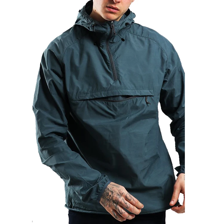 New 2021 High Quality Custom made lightweight waterproof running jacket windbreaker jacket for men