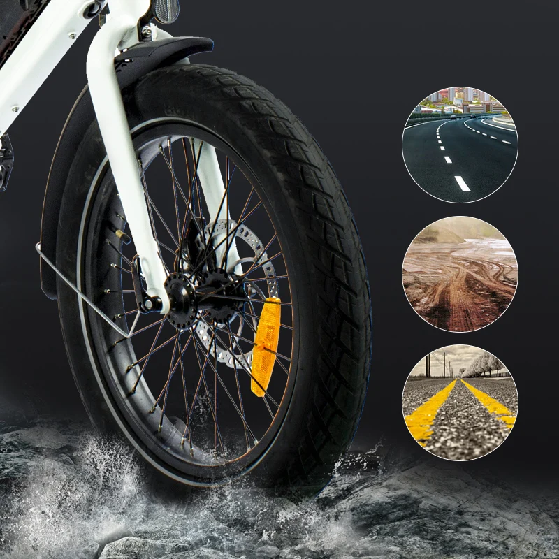 20 дюймов помощи педалированию Грузовые Велосипеды для взрослых 500w hubless мотор ССА, фара для электровелосипеда в 48v 15Ah Доул батареи электрических грузовых велосипедов