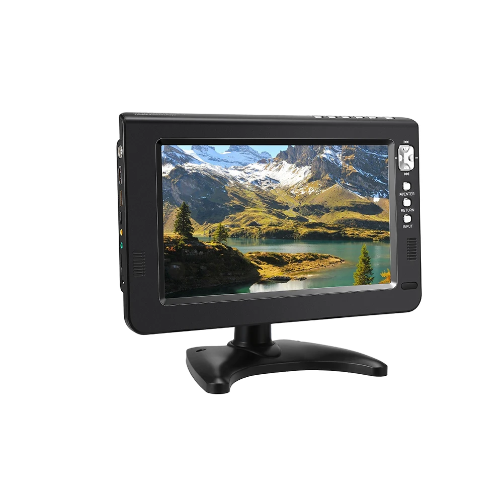 
Super Slim Portable TV With DVB-T2 digital Channels and DVD player 