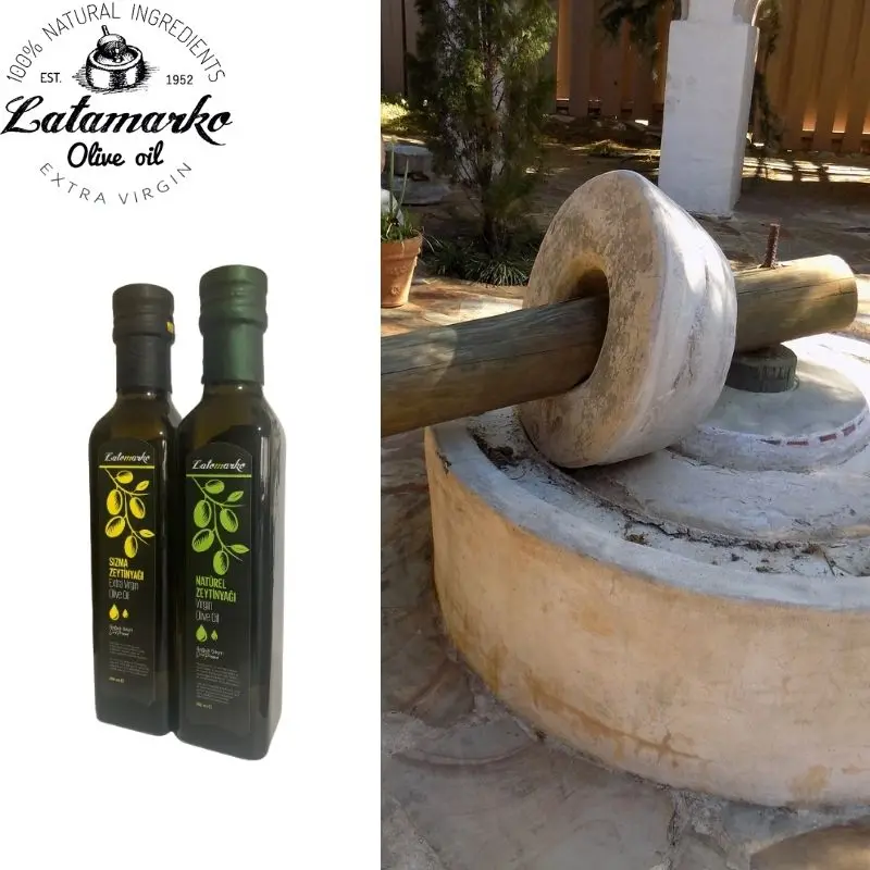export olive oil to germany The best price offer of Turkish Latamarko olive oil with luxury packaging
