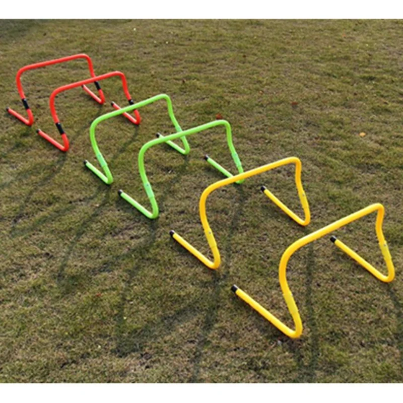 Football Soccer training equipment  Running Hurdles Speed Barrier Plastic Frame