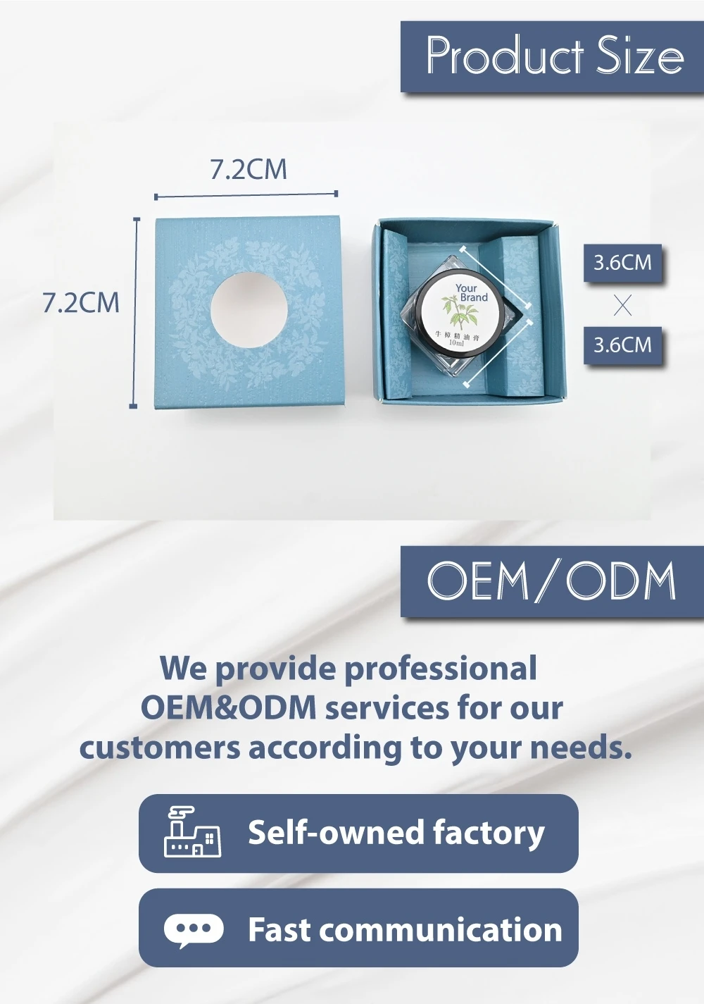 Taiwan made the balm cream for Relieve stress and Mosquito bites