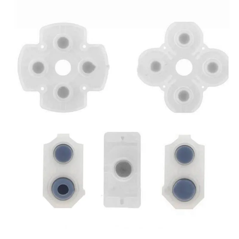 High Quality Full Conductive Rubber Gasket for PS4 Gen. 5 Controller JDM-050 Buttons rubber for PS4 JDS-050 055 Controller