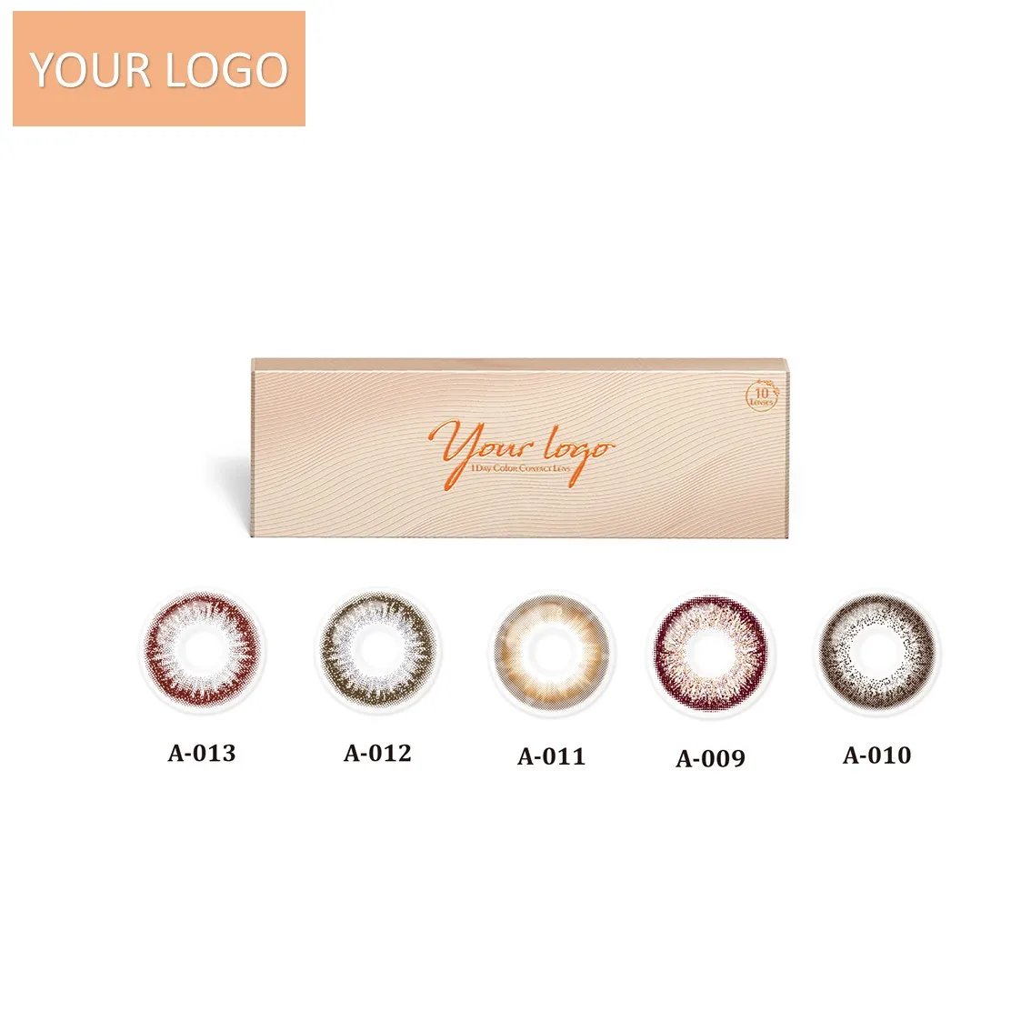 Wholesale factory price chocolate 1 month colors eye lenses color contact lens