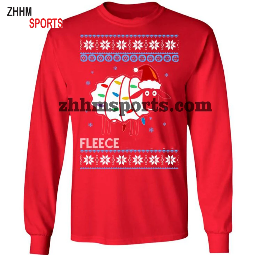 
Santa Christmas Jumper Musical Jingle Bells Fleece Hoodies 