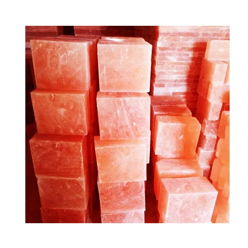 wholesale high quality hotel pure and natural pink Himalayan salt bricks