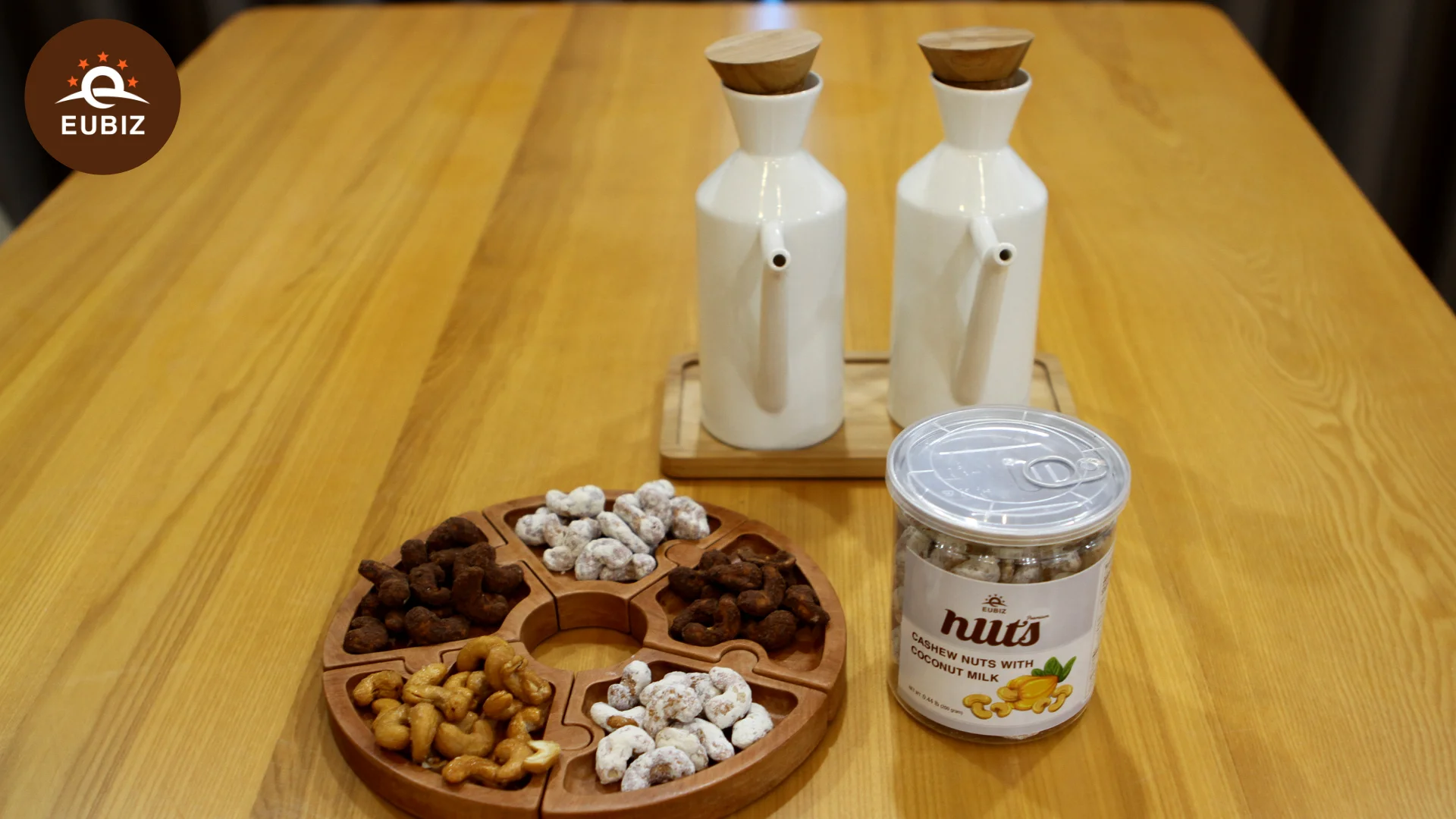 Сушеные жареные орехи кешью 200 г для сельского хозяйства Sub - Premium в коробке