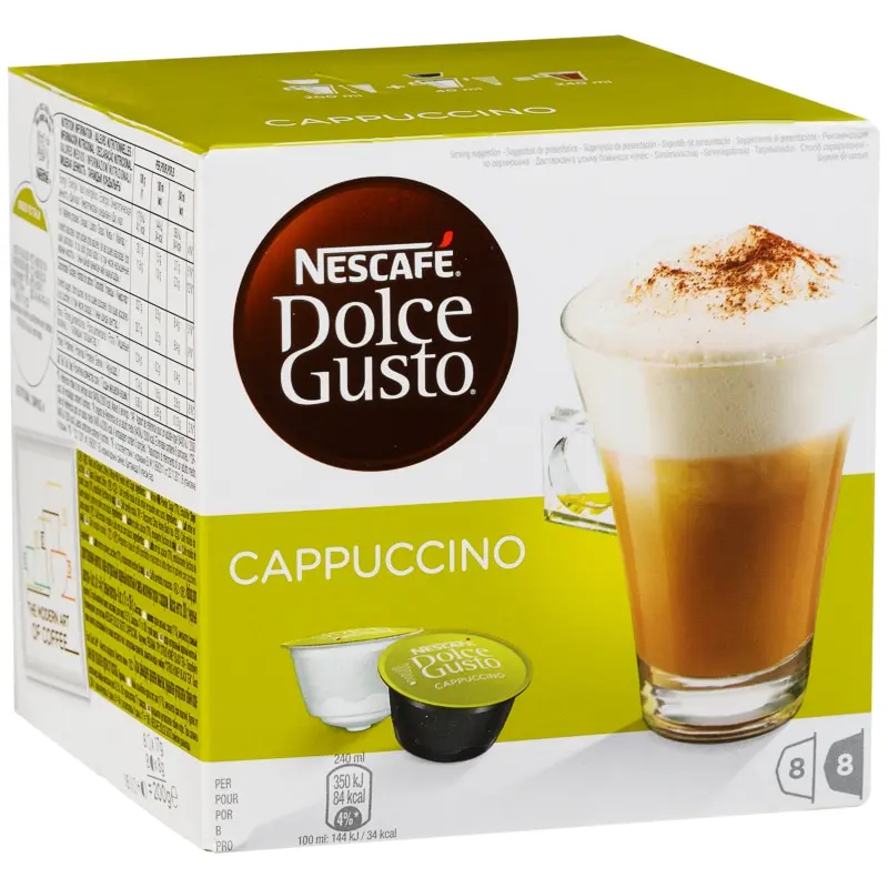 
Nescafee Dolce Gusto Nescafe Dolce Gusto Cappuchino 186.4g 17 CAPSULES 