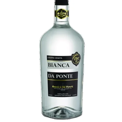 
QUALITY GRAPE BRANDY WHITE GRAPPA BIANCA DA PONTE DI PROSECCO 1LT 