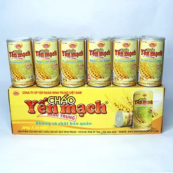 oat grains soup, healthy food Minh Trung