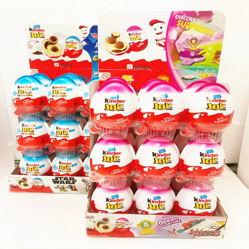
Kinde Joy Chocolate Surprise Egg Chocolat Surprise Candy Treat & Toy huevos de chocolates 